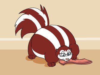 Feral baconskunk by Nemo