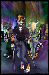 $Commission- Punk Tiger