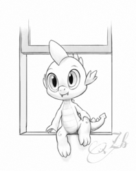 Spike by the window [SFW]