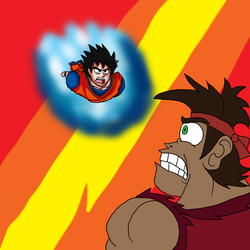Goku vs Dave the Barbarian
