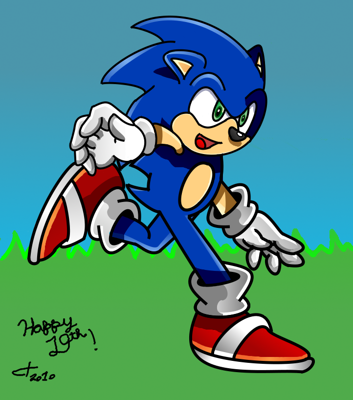 Happy 19th Sonic!