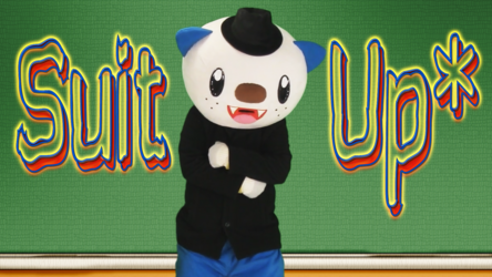 Mascot Fursuiting: Oshawott Noire "Suit-Up*"