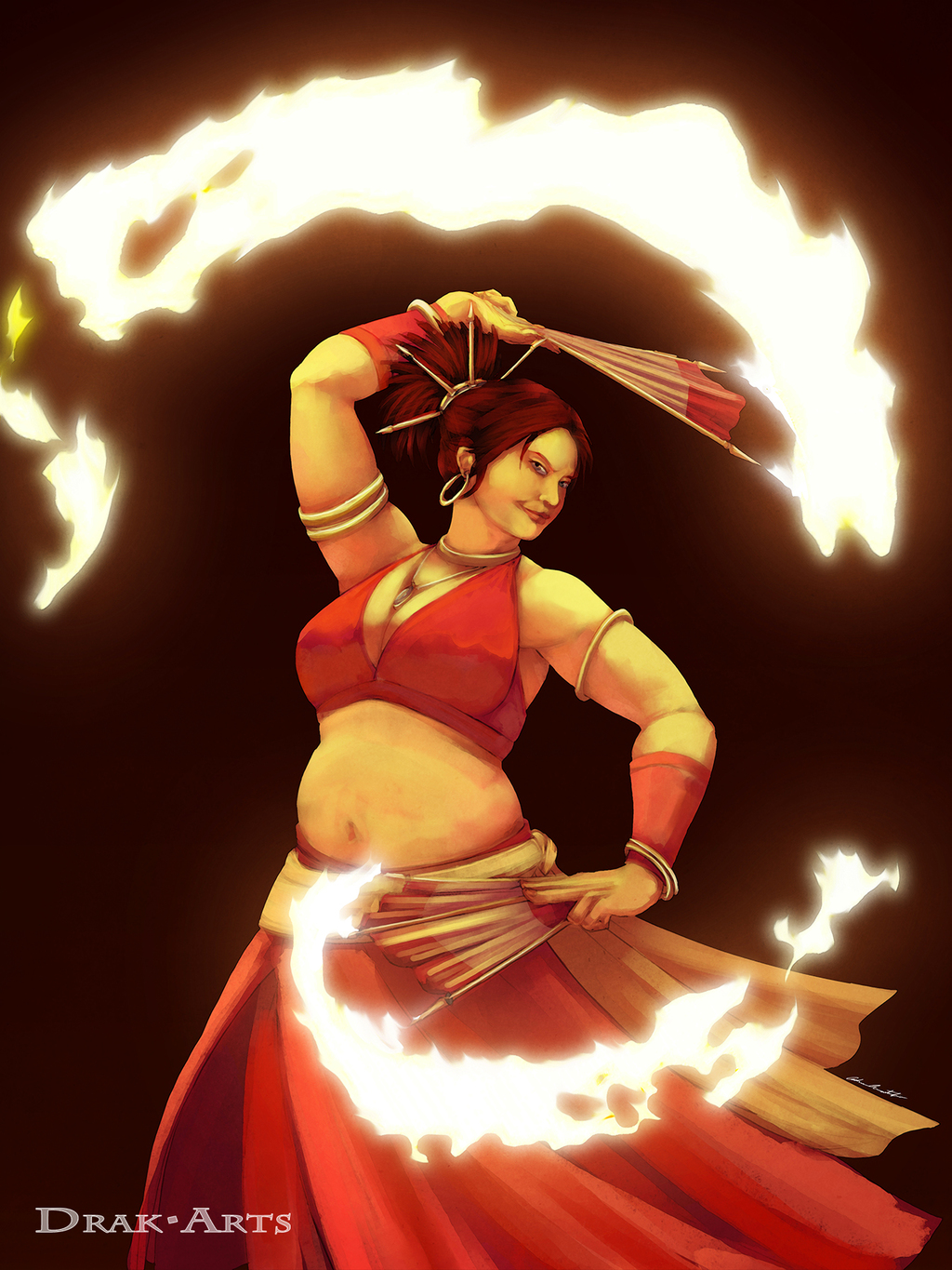 The Fire Dancer