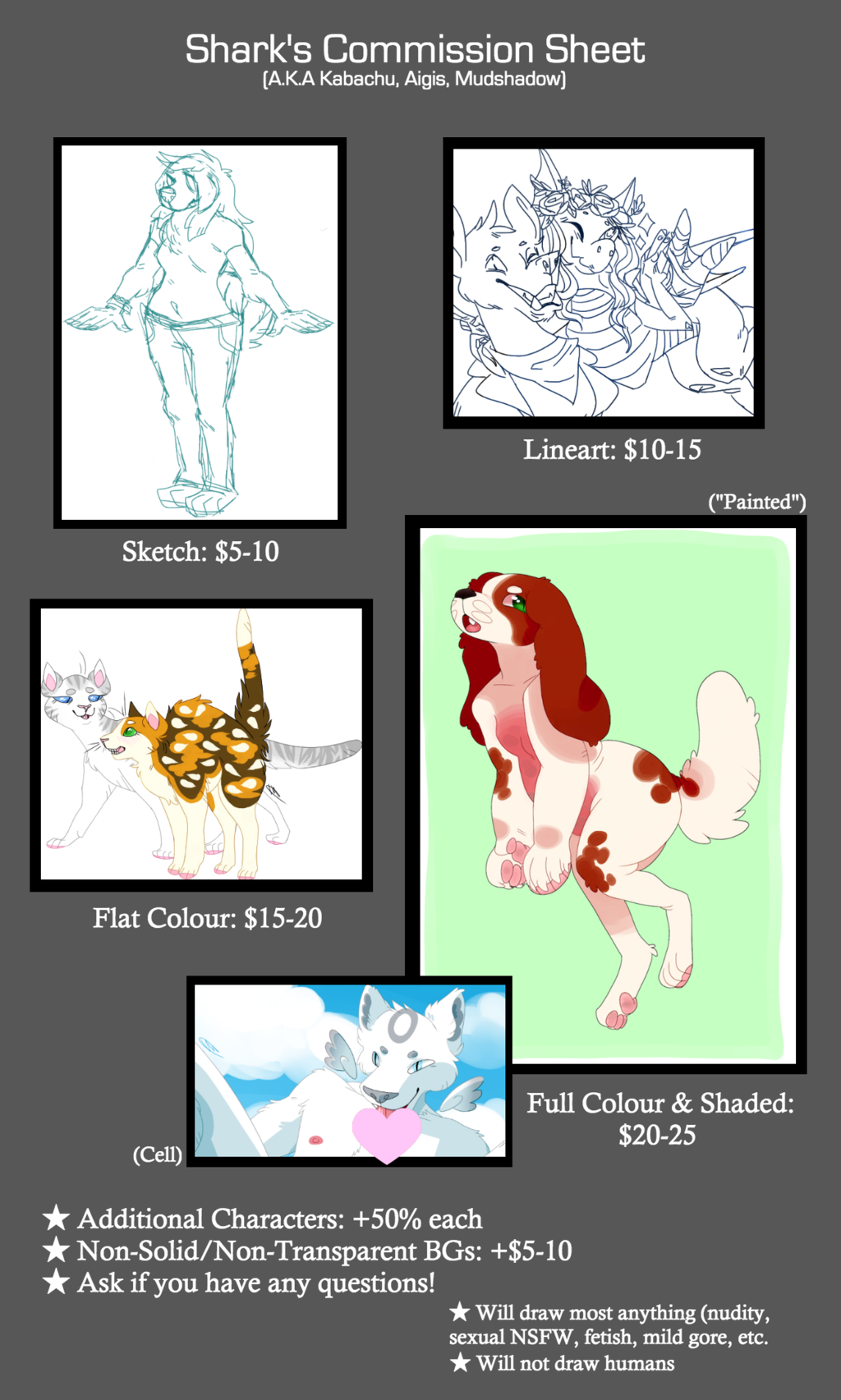 Commission Sheet/Prices