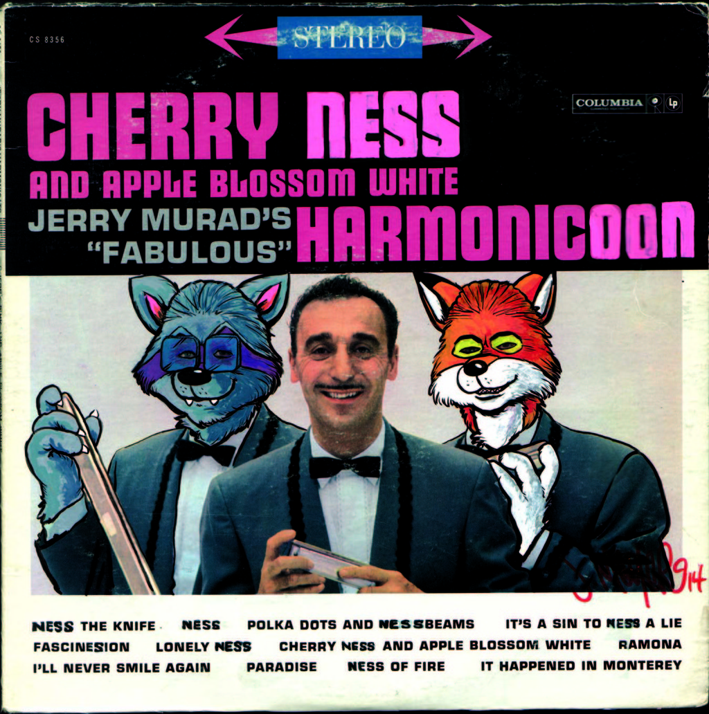 Defaced Vinyl: Cherry Ness, Harmonicoon