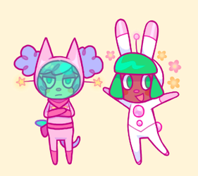 captain and lula as animal crossing villagers ?