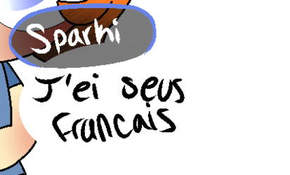 - I speak french so I'm french