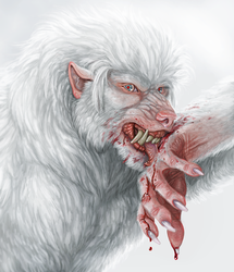 Albino Werewolf
