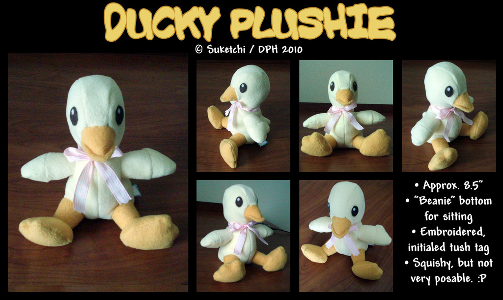 [Older Arts] Ducky Plushie