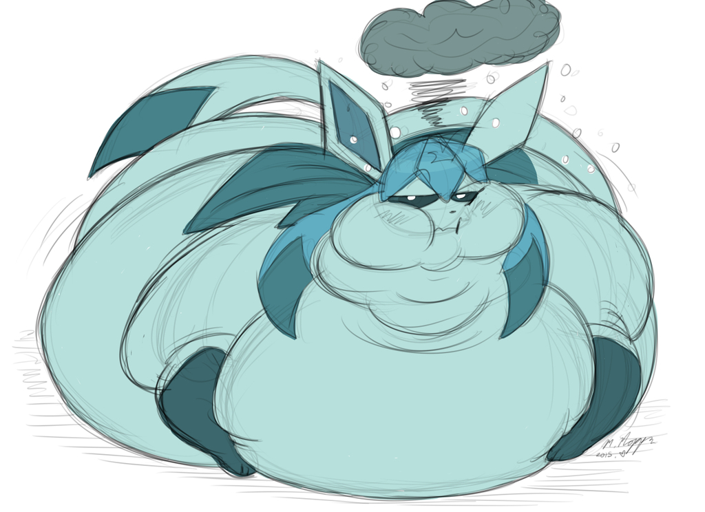 Fat Faces of Eevee: Glaceon