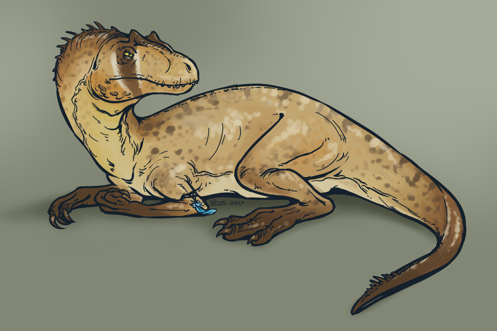 Sketch - Allosaurus