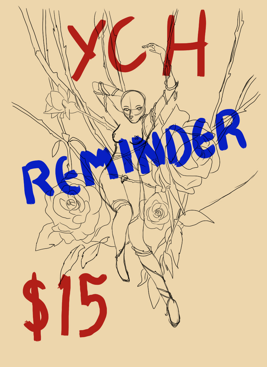 tangled thorns YCH reminder