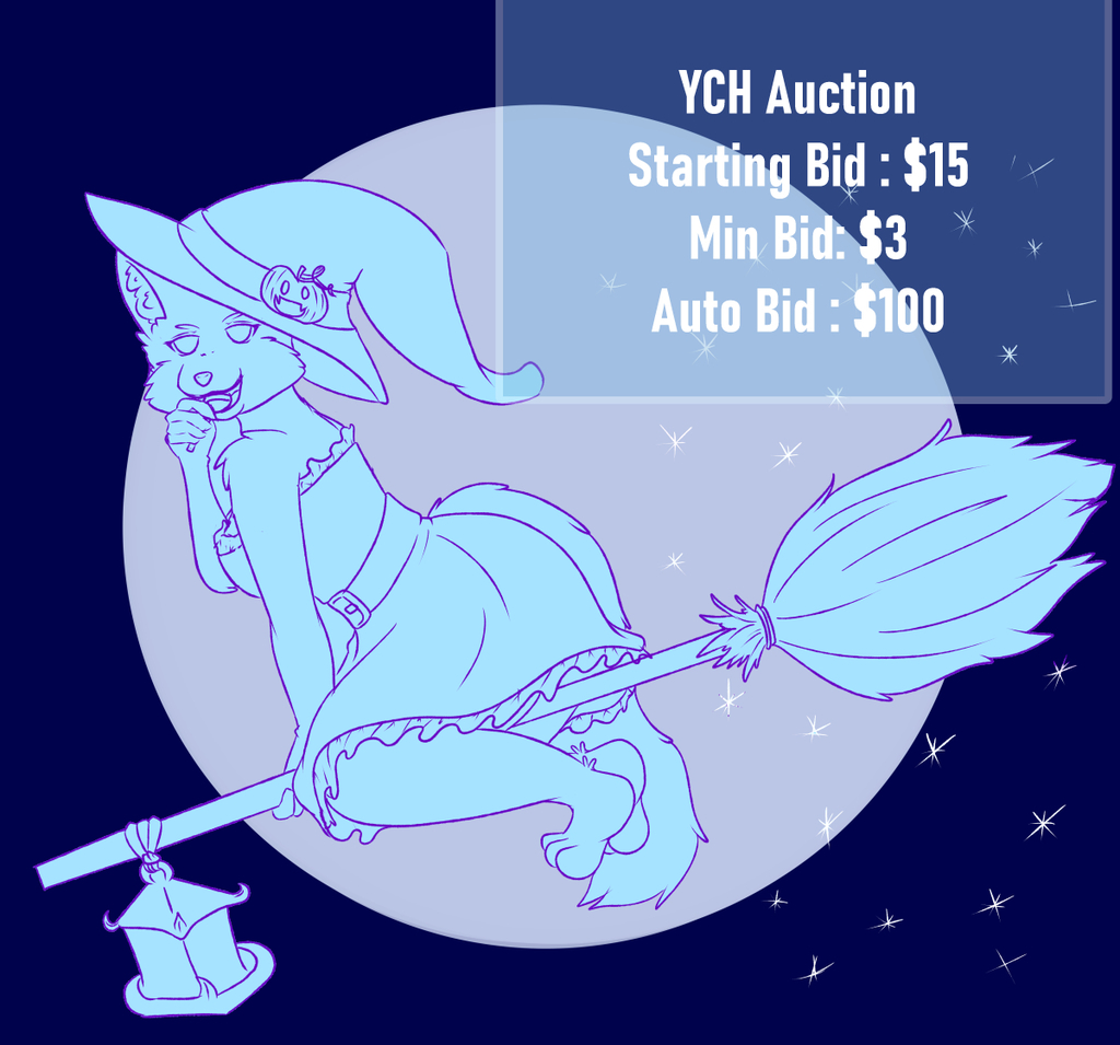 Over the Moon - YCH Auction