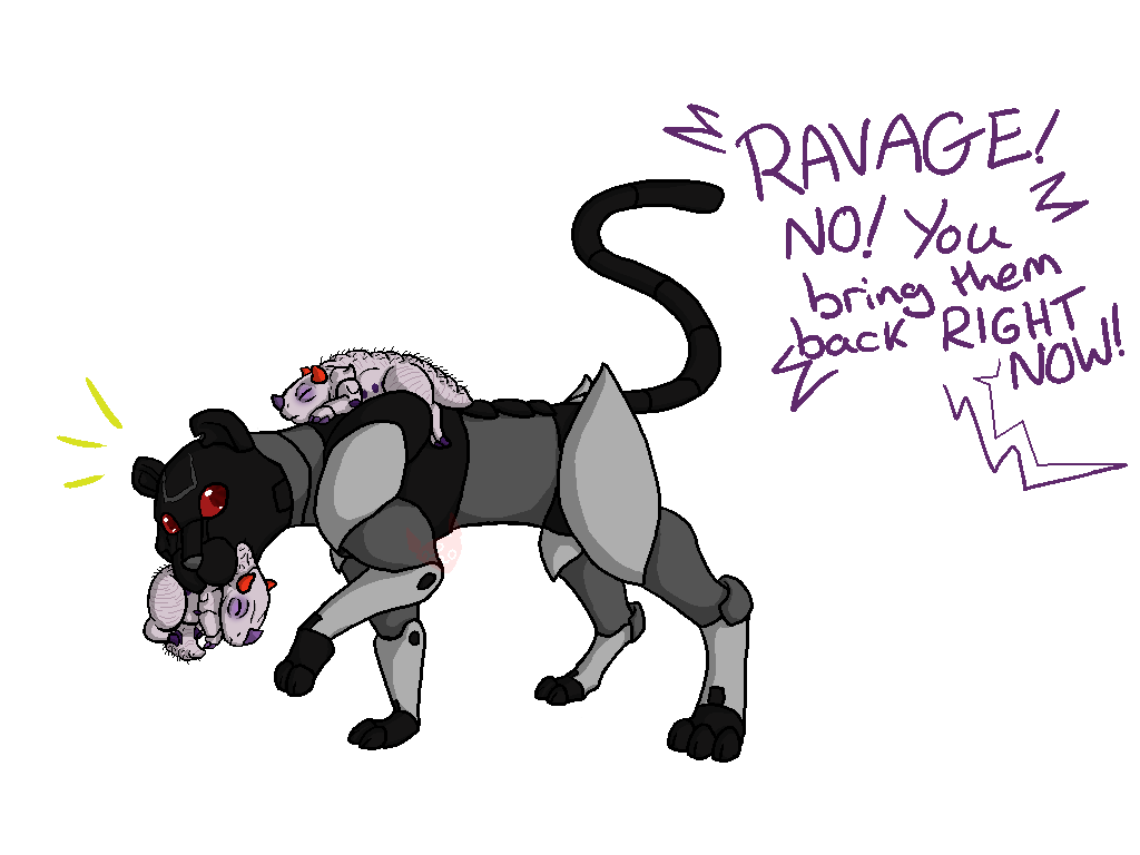 Ravage takes the "cubs"