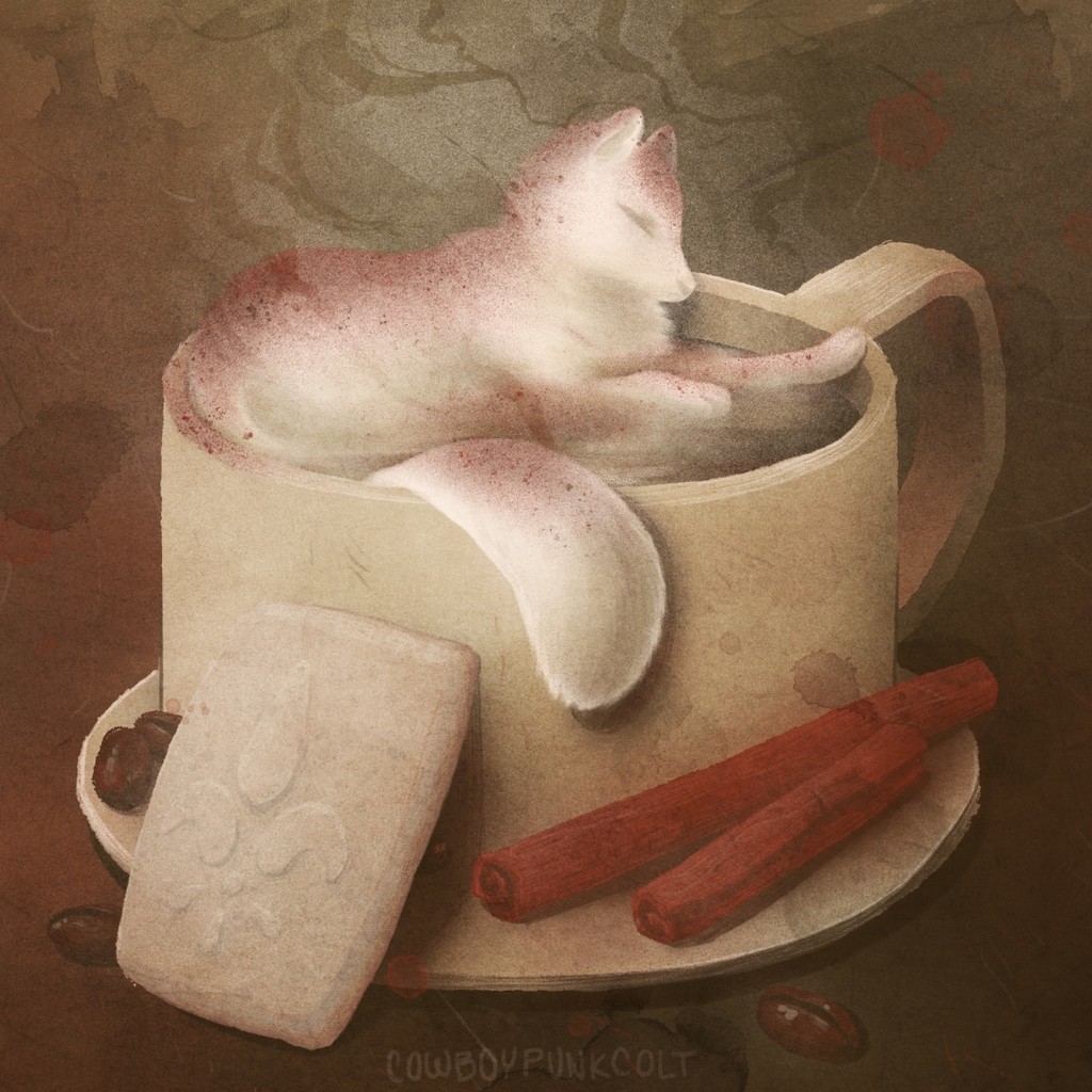 Coffee Fox (commission)