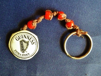 Guinness Bottlecap Keychain (for sale)