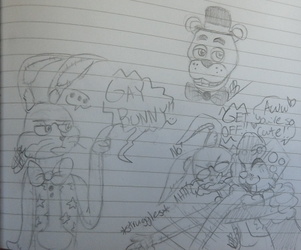 Fnaf doodles because idk anymore