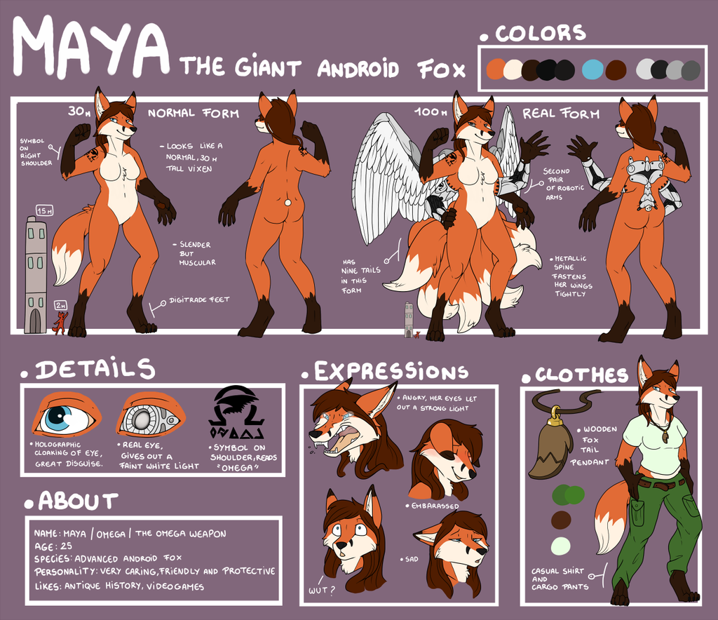 [COM] Maya Ref Sheet