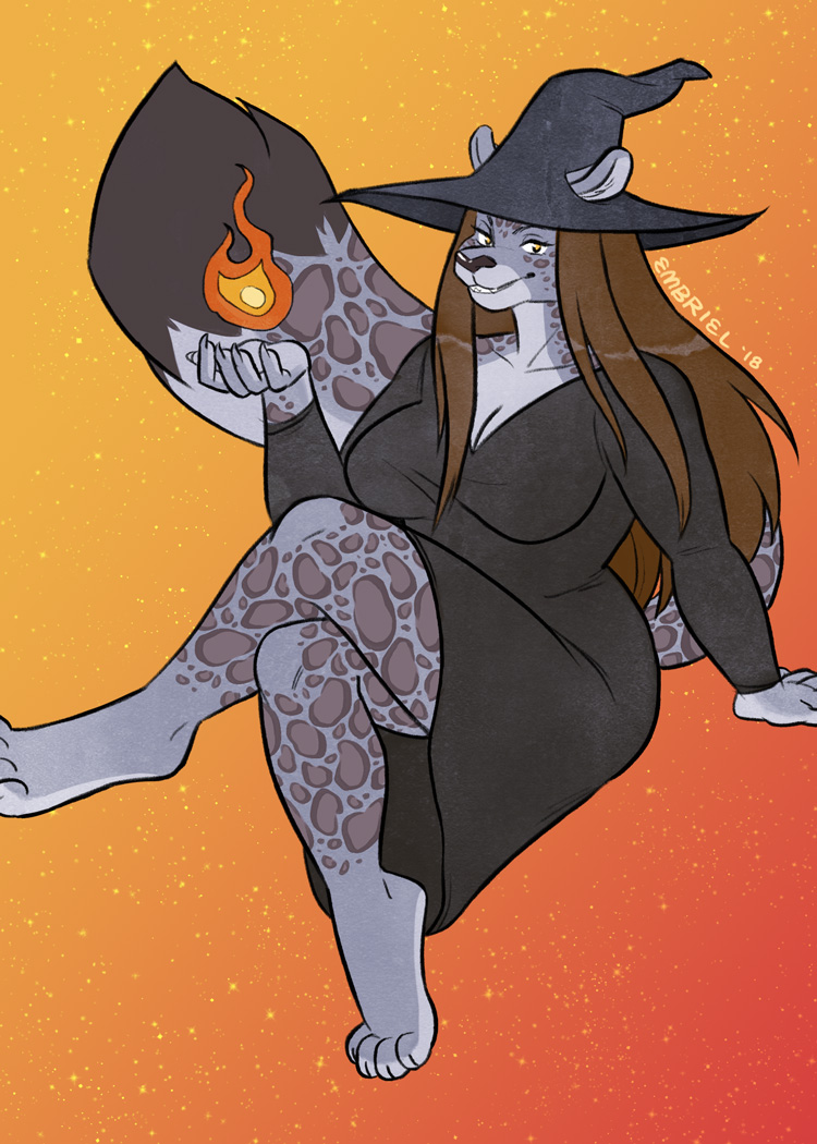 Luci the Flame Witch