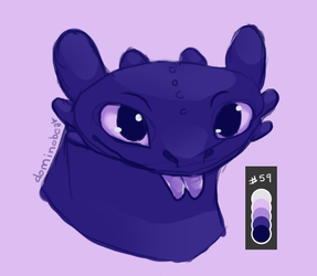 Toothless doodle