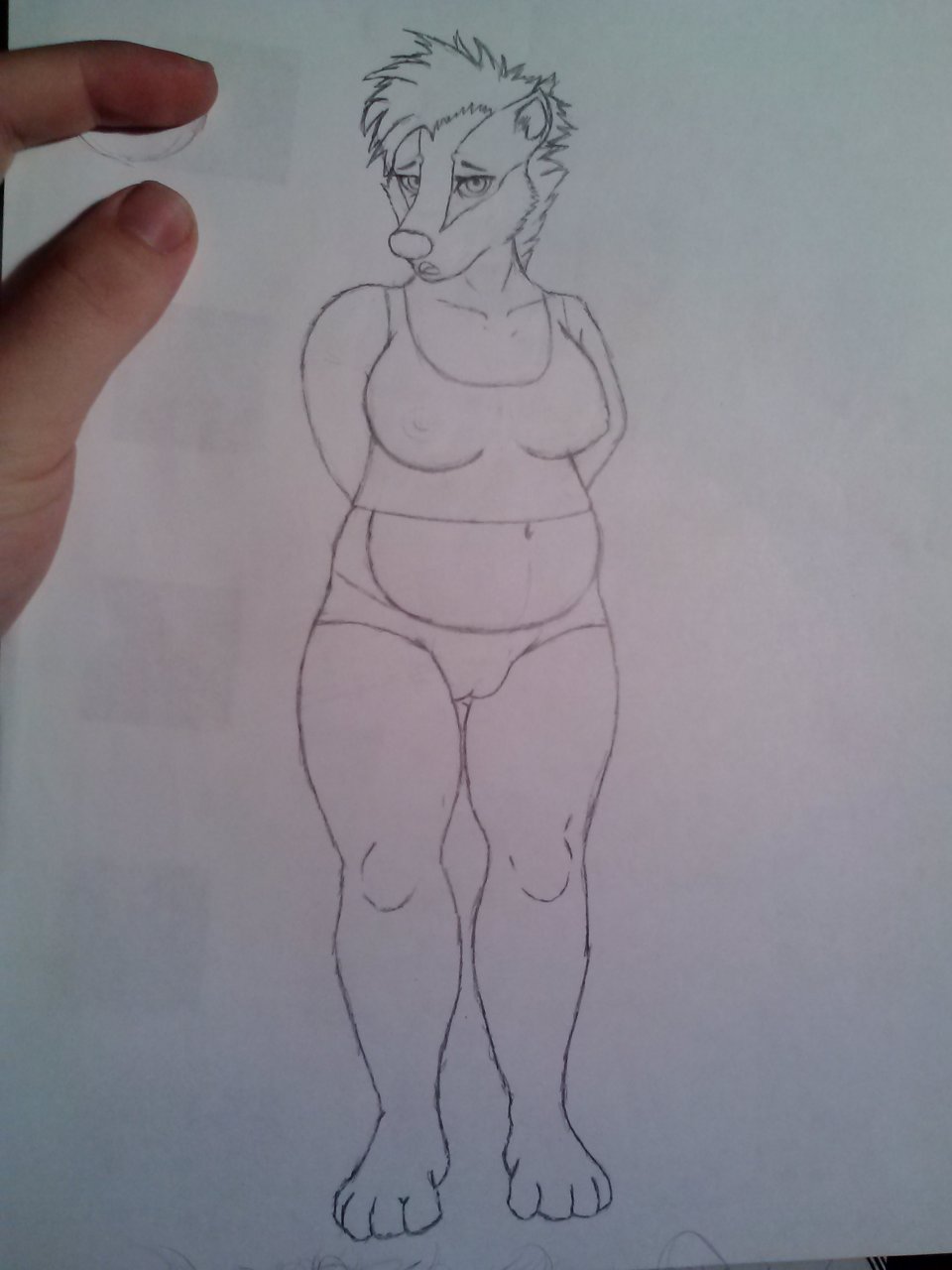 Tight Clothes (Sketch)