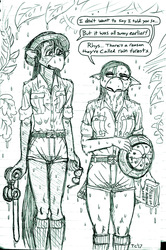 Rhys and Cass on Shore Leave - p4 - Rainy Rain Forest