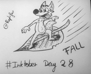 Inktober Day 28 : FALL