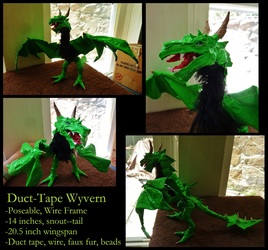 Duct-Tape Green Wyvern~