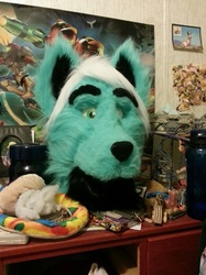 Voltaire Fursuit WIP - A Small Change