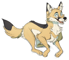 Feral Sketch by mechanic-coyote