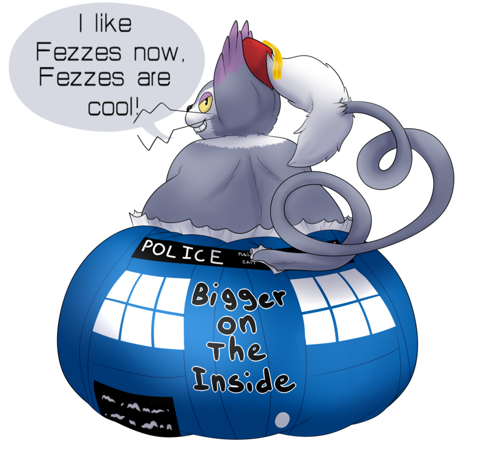 Most recent image: Fezzes are cool now ;D