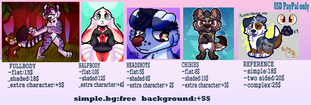 COMMISSIONS(OPEN)