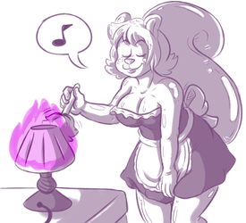 Commission - Luce is the best housekeeper