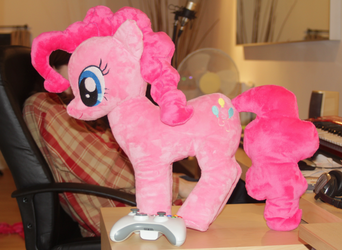 Big Pinkie plush