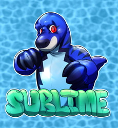 sublime pooltoy badge