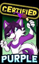 Certified Purple Wolf