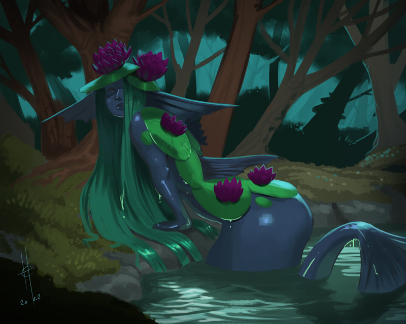 Water Lily mermaid