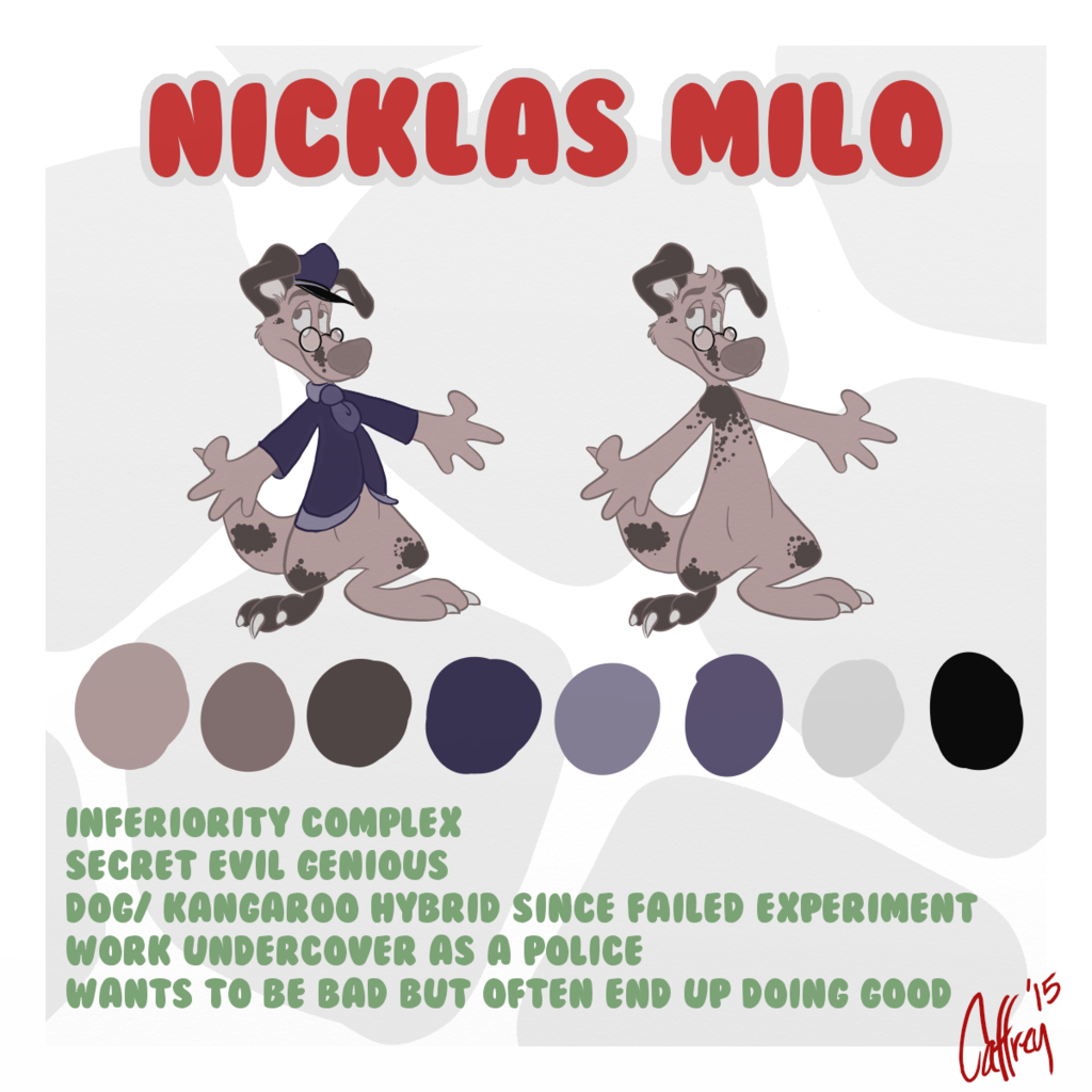 Nicklas Milo reference sheet