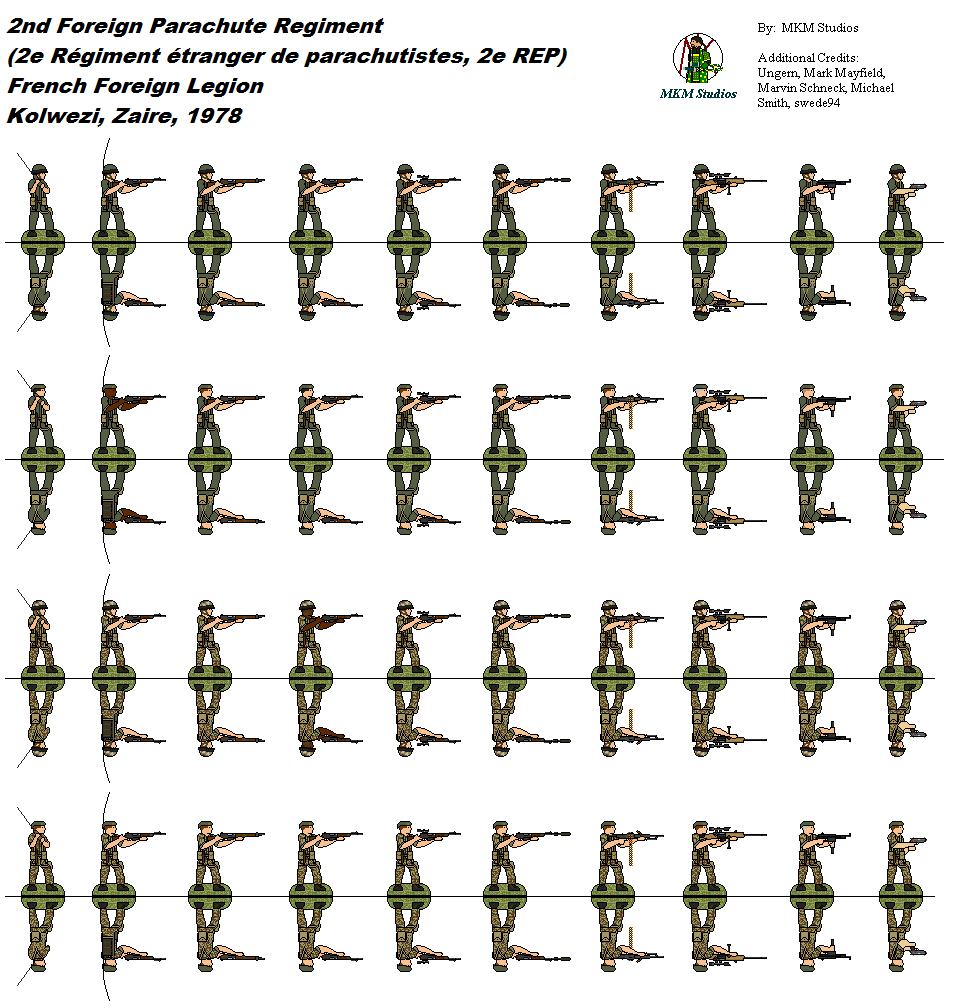 Kolwezi 1978 - Foreign Legion 1