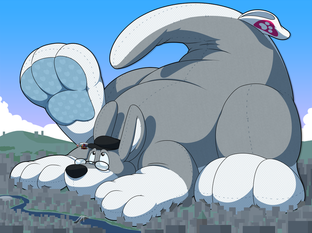 Big Plush Roo by KitsuneKit
