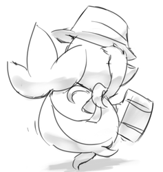 Snivy is Late For Work