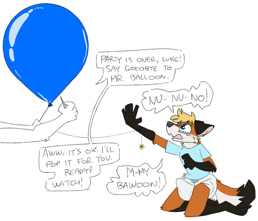 Crinkly Balloon Boner 2