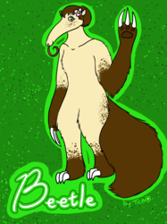 Trade: badge for Beetle the giant anteater
