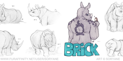 Rhinoceros Week - Sketches