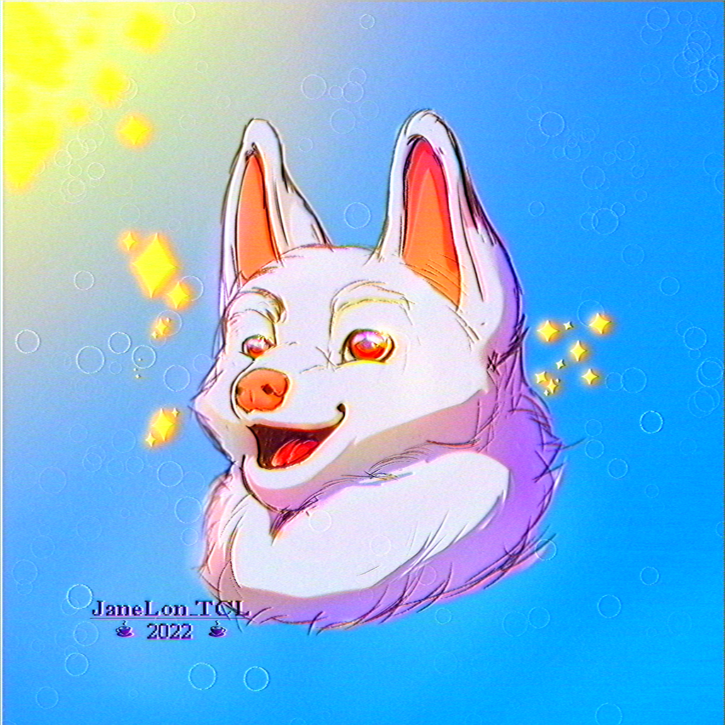 Sparkling Wolf-pup!