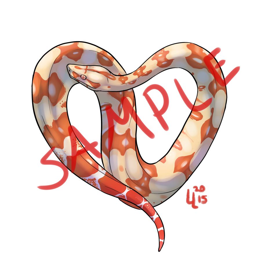 Featured image: Pre-order Sunglow Boa Constrictor Stickers and Buttons!