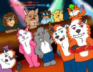The Dynamite Twins and Friends - Promo Image 2014