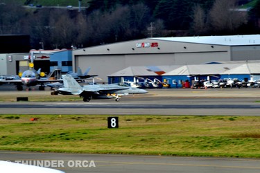 The F 18's appearance. February 2016 (Part 3)