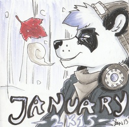 January Trap Mix 2015 Cover art