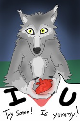 Draw A Werewolf Day - Valentines Day!